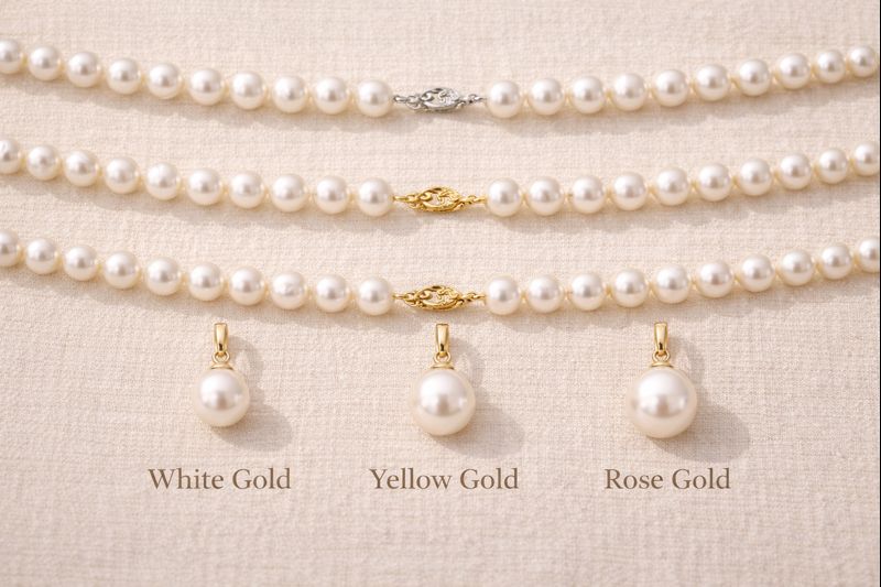 pearlsonly-blog-111-image-4-pearl - Dopasowanie metali w naszyjniku z pereł z wisiorkiem - Biżuteria perłowa - pearlsonly