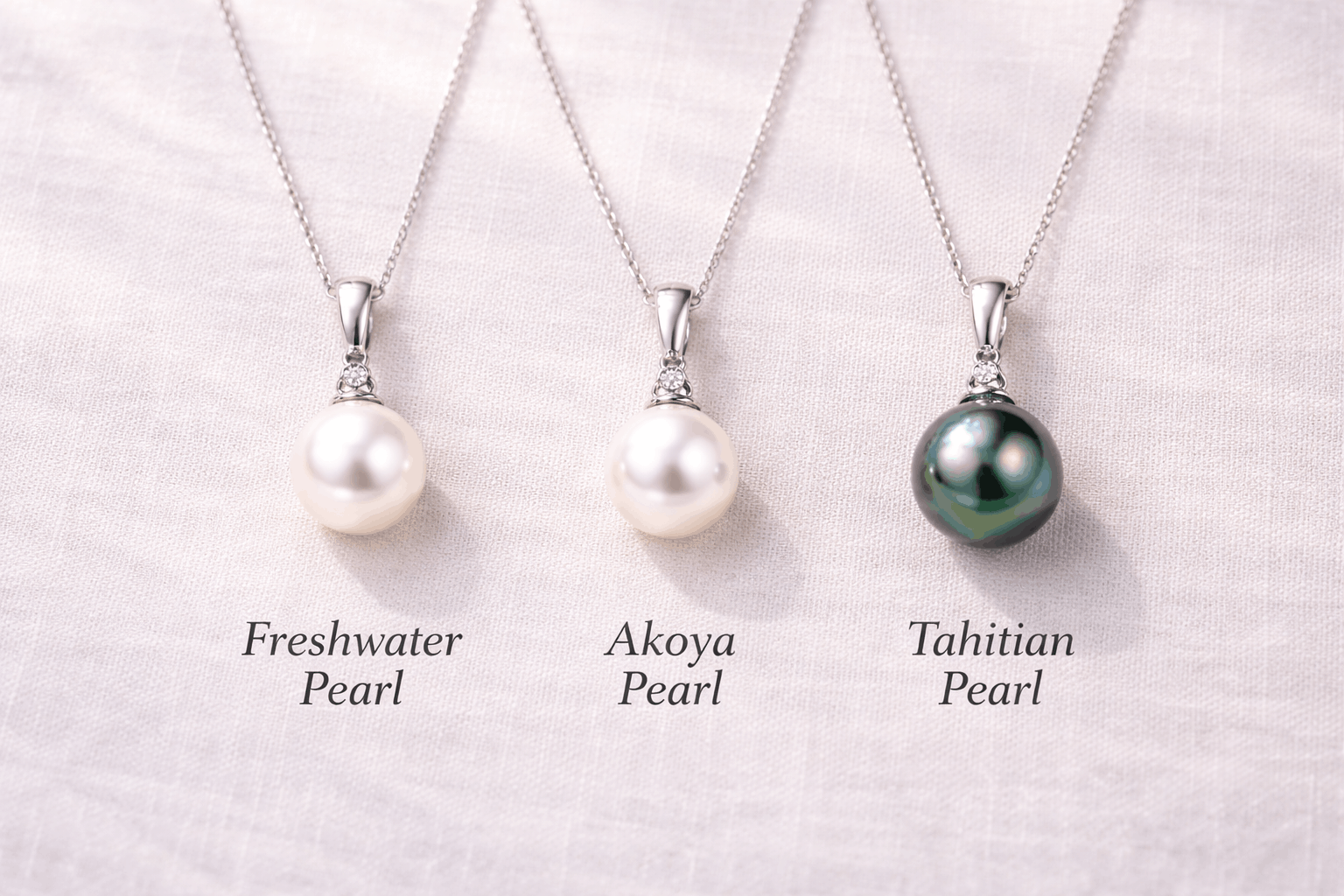 02. Rodzaje pereł do naszyjników z wisiorkiem