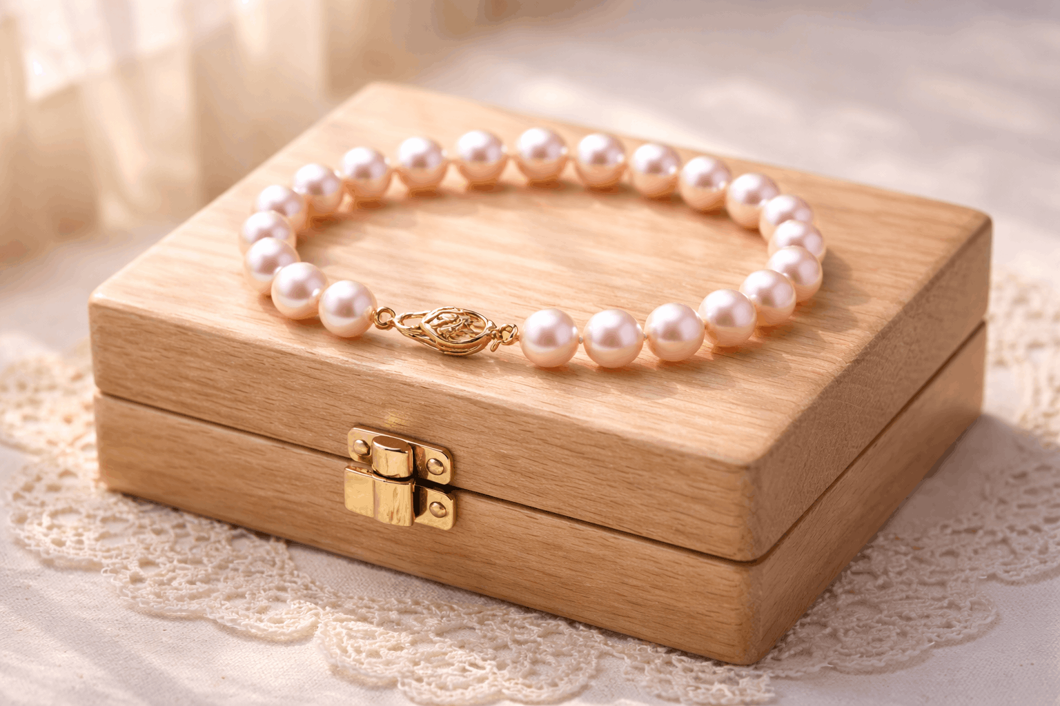 Bransoletki z pereł słodkowodnych w Wielkiej Brytanii