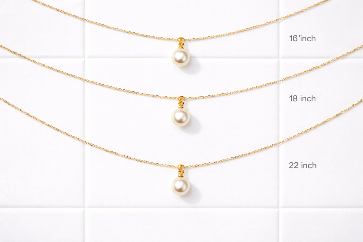 04. Opcje długości łańcuszka w Wielkiej Brytanii