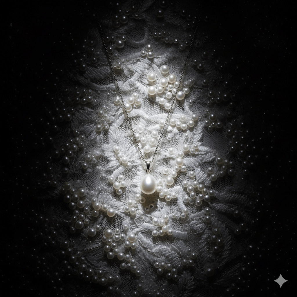 03. Kiedy mniej znaczy więcej – Ciężka dekoracja i perłowa biżuteria