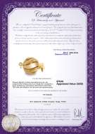 Certyfikat produktu: Y-14K-ball-dmd-clasp-brighton