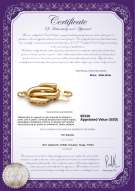 Certyfikat produktu: Y-14k-Fishhook-clasp-WMinster